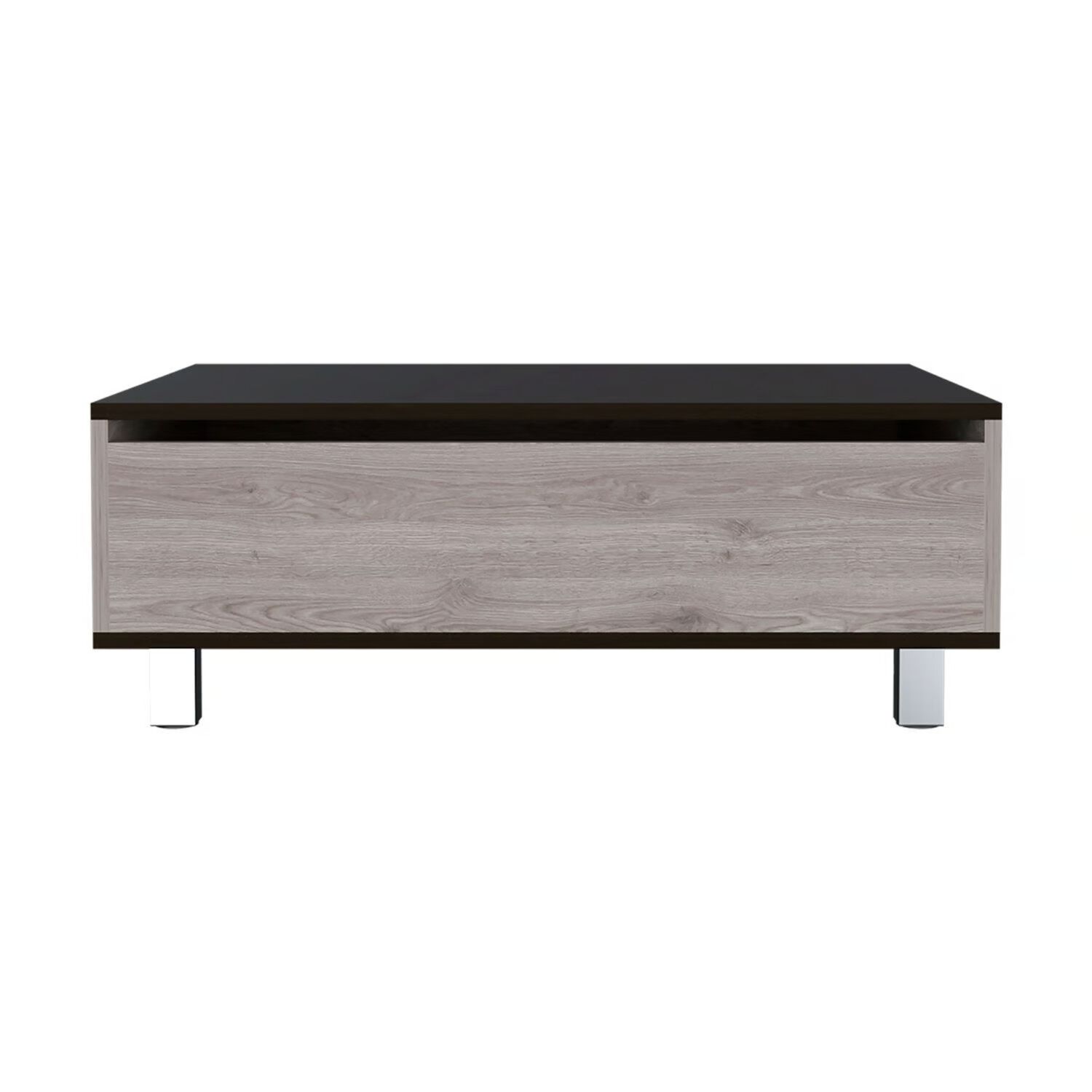 Mesa De Centro Extensible Fm-002g Gris Y Negro image number 3.0