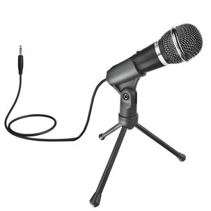 Microfono Trust Starzz Con Tripode Y Conector Jack 3.5mm