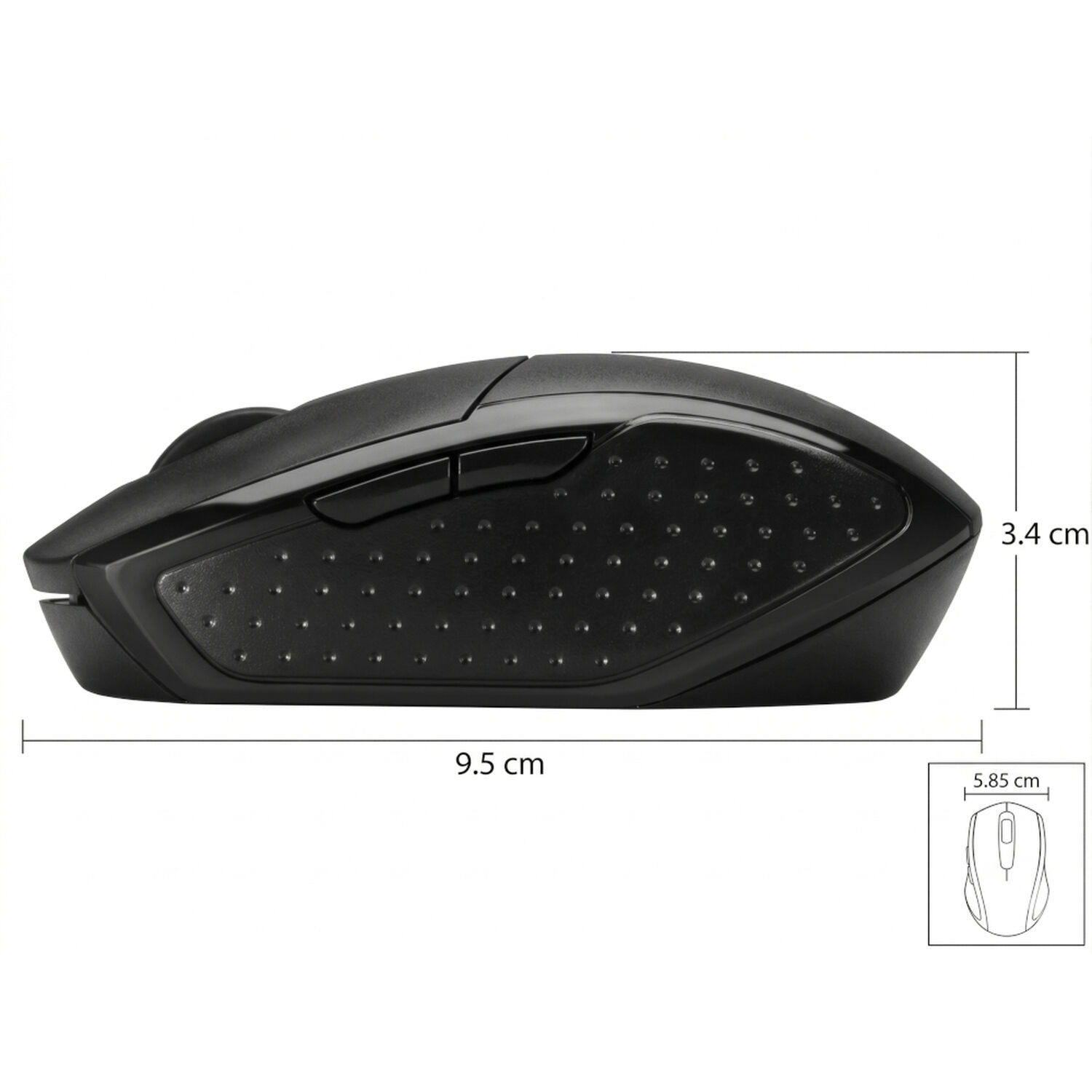 Mouse Hp 200 Inal&aacute;mbrico 1000 Dpi image number 1.0