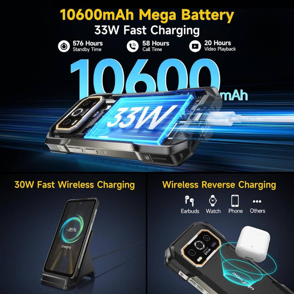 Ulefone Armor 27t Pro - Resistente Ip68, C&aacute;mara Termogr&aacute;fica Y Visi&oacute;n Nocturna image number 4.0