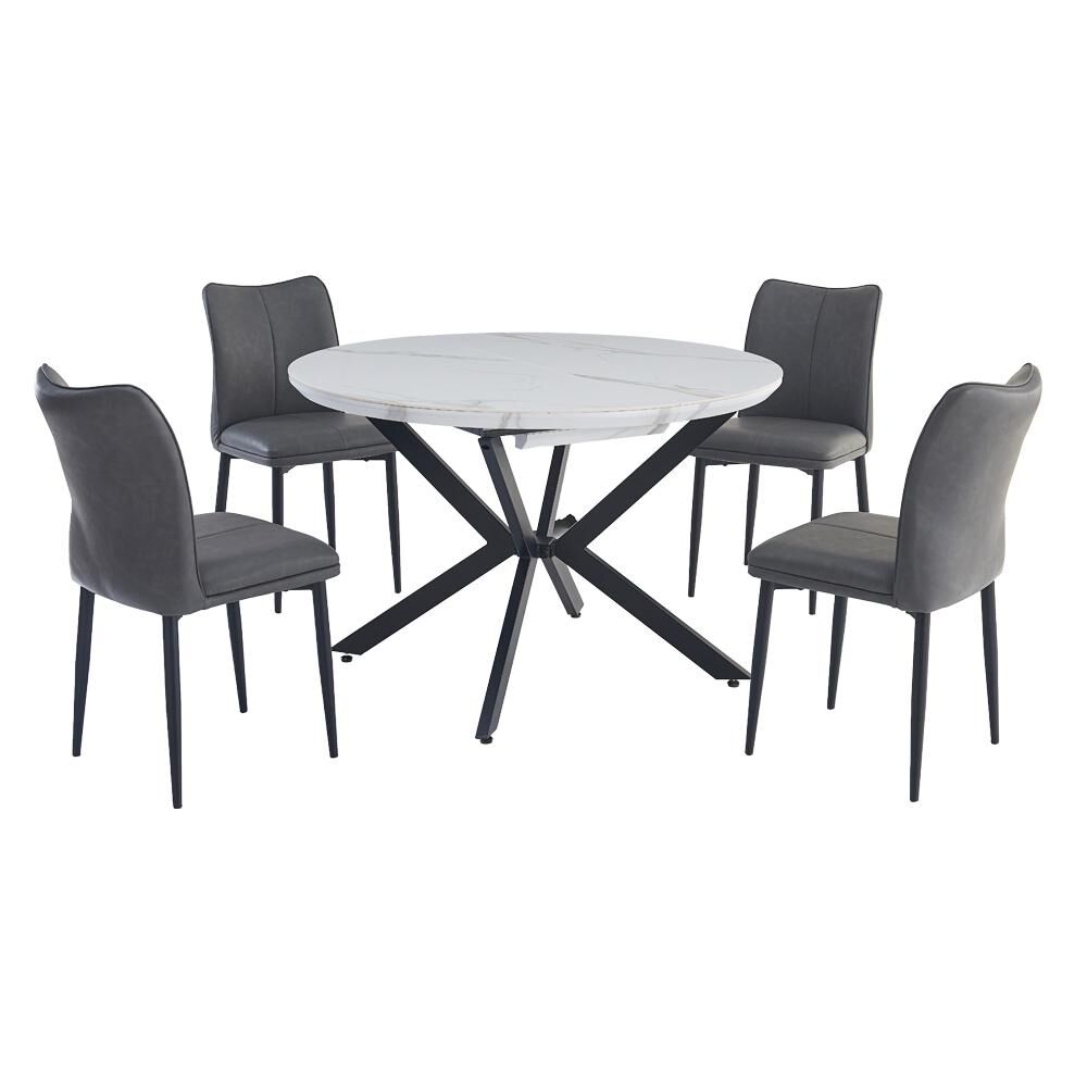 Juego De Comedor Casaideal Evelina / 4 Sillas image number 0.0