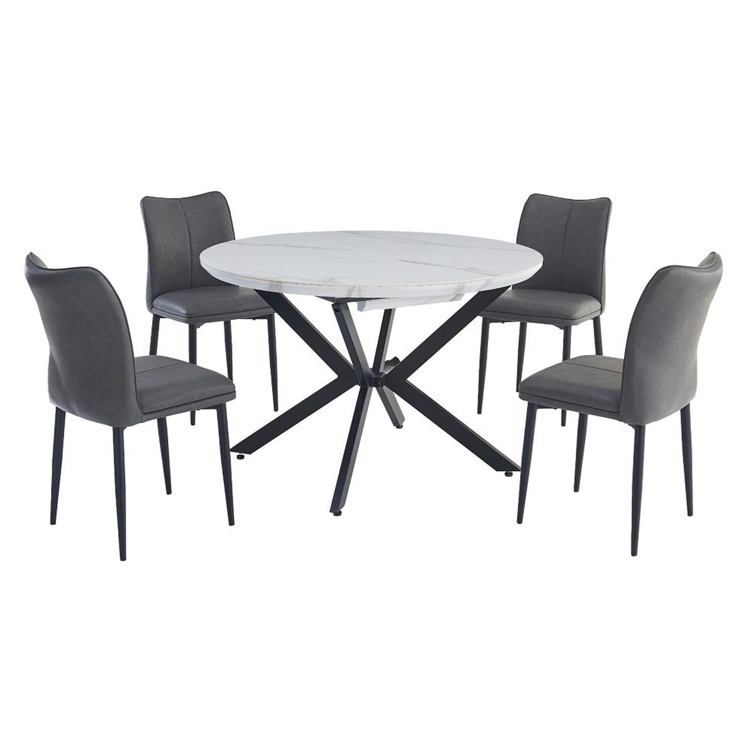 Juego De Comedor Casaideal Evelina / 4 Sillas image number 0.0