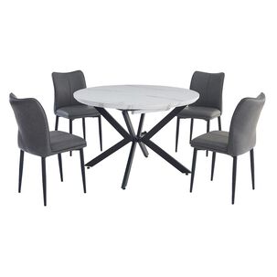 Juego De Comedor Casaideal Evelina / 4 Sillas