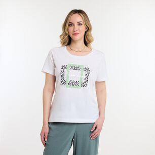 GEEPS POLERA LISA MANGA CORTA CUELLO REDONDO MUJER GEEPS