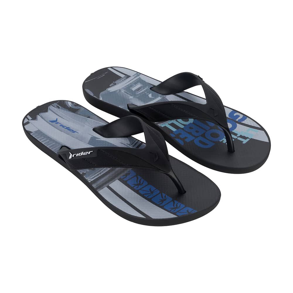 Sandalia Hombre Negro Strike Rider image number 1.0