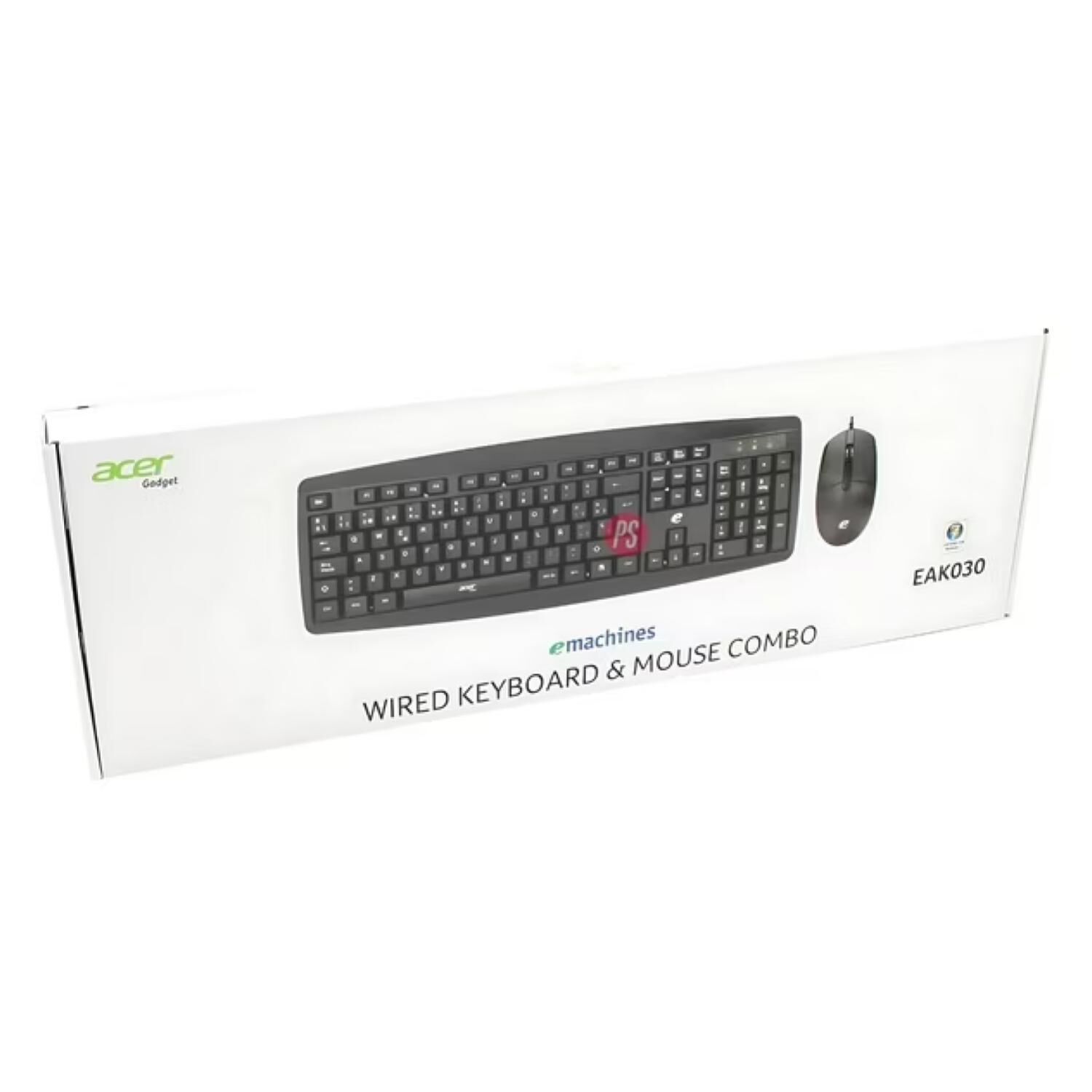 Kit Mouse Usb Y Teclado Espa&ntilde;ol Negro Eak030 image number 4.0