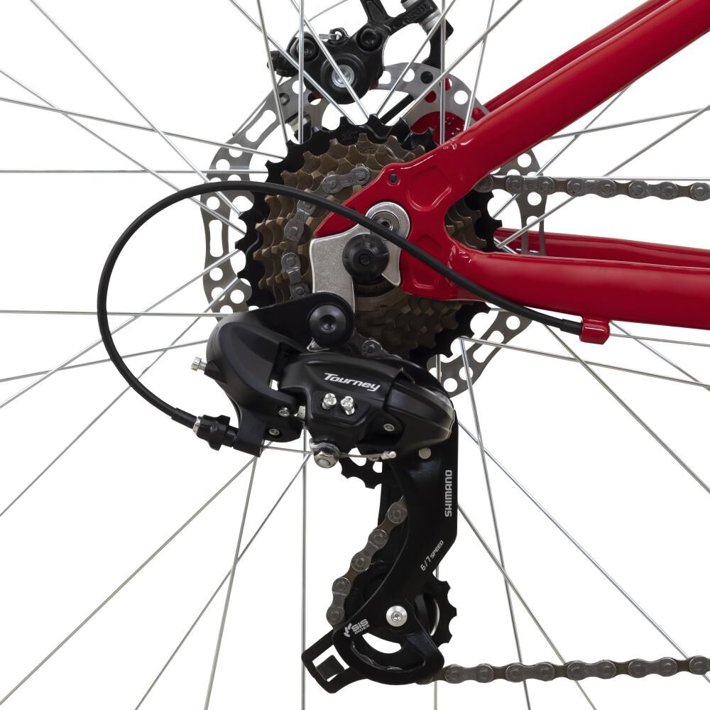 Bicicleta Mountain Bike Everest Aro 29 21v Rojo Oxford image number 5.0