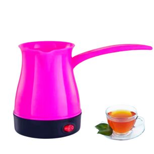 Cafetera Turca 600w Tetera El&eacute;ctrica 300ml Oficina Rosa