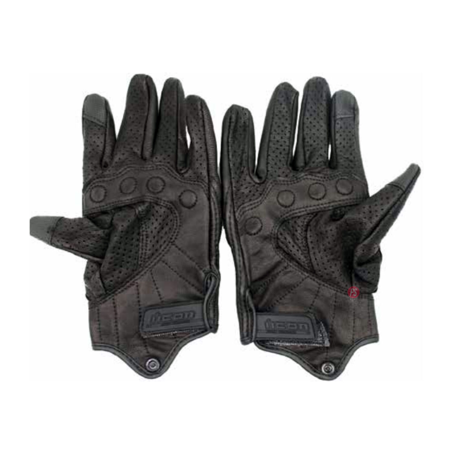 Guantes De Moto Cl&aacute;sicos Con Protector Nudillos - Ps image number 1.0