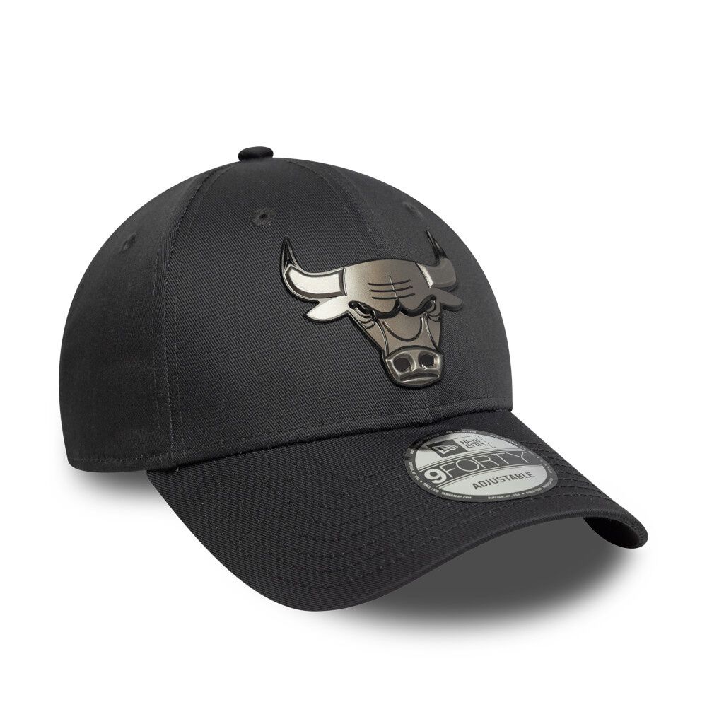 Gorra 9forty Nba Chicago Bulls Metallic Gris image number 2.0