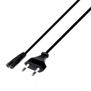 Cable De Poder Tipo 8 Profesional 1.8mt Universal 220v