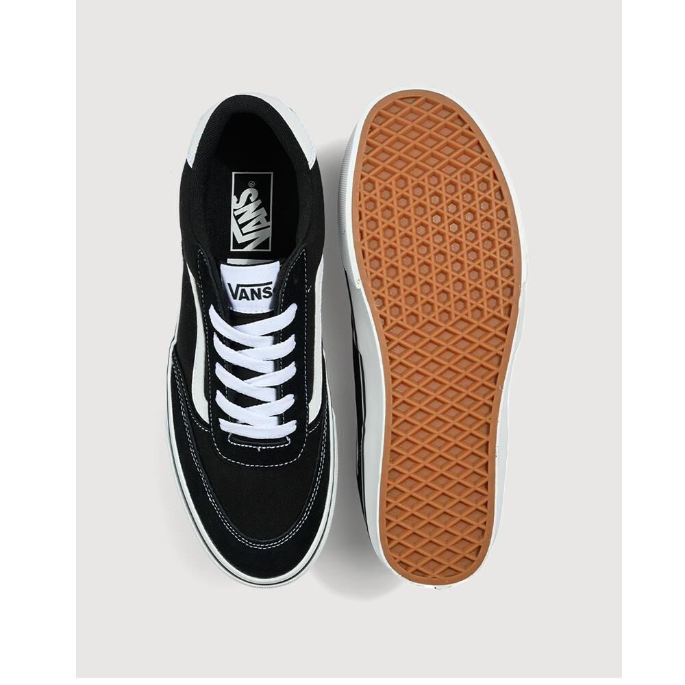 Zapatilla Urbana Unisex Vans Brooklyn Negro/blanco image number 2.0