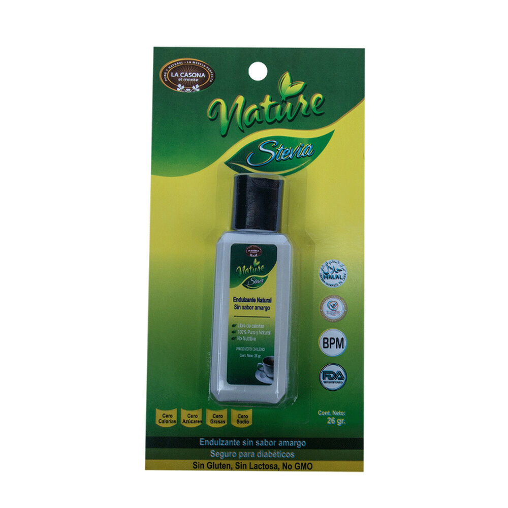 Stevia Pura Concentrada En Polvo - 26 G. image number 0.0