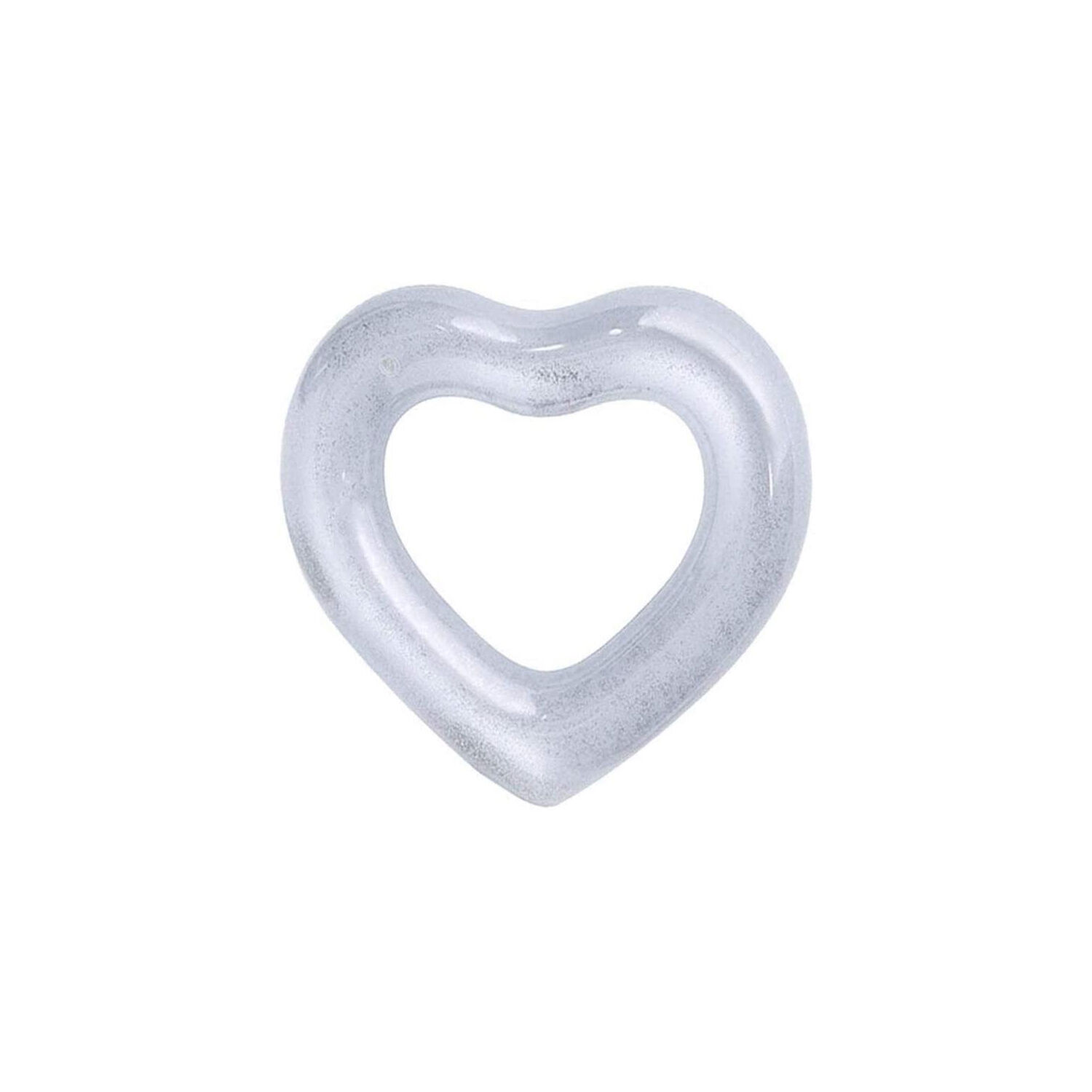 Flotador Coraz&oacute;n 90cms Plateado - Ps image number 0.0