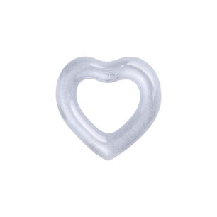 Flotador Coraz&oacute;n 90cms Plateado - Ps
