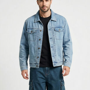 Chaqueta Mezclilla New French Hombre