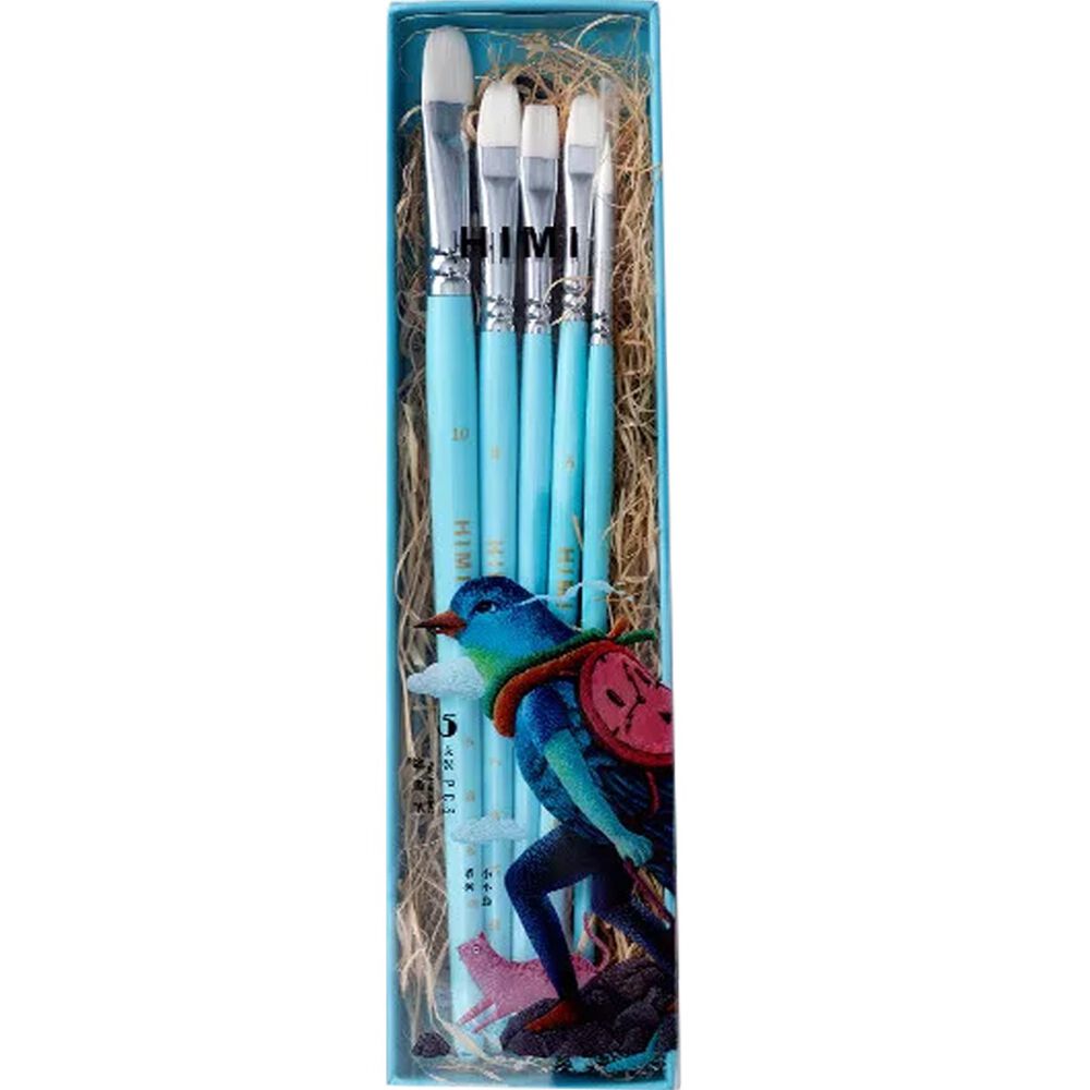 Himi Little Bird Set De 5 Pinceles Blue image number 0.0