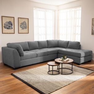 Sofá Seccional Living Factory Londres Derecho / 7 Cuerpos