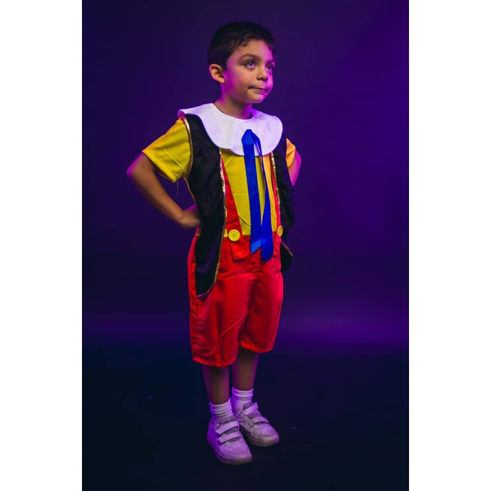 Disfraz Infantil Pinocho Disney Cuento Ni&ntilde;os Pelicula image number 4.0