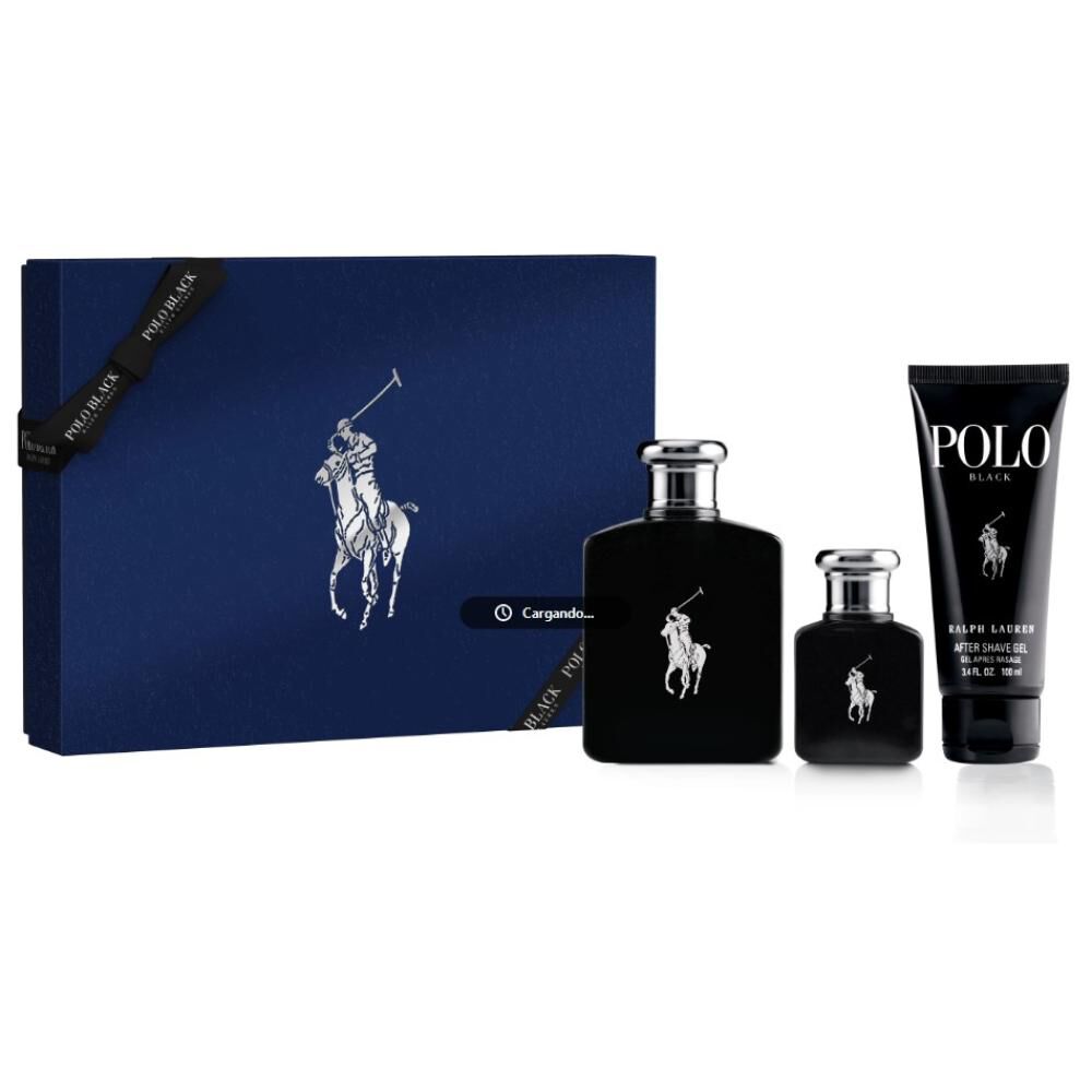 Perfume Polo Black Ralph Lauren / 125 Ml + 40 Ml + 100 Ml / Eau De Toillete image number 1.0
