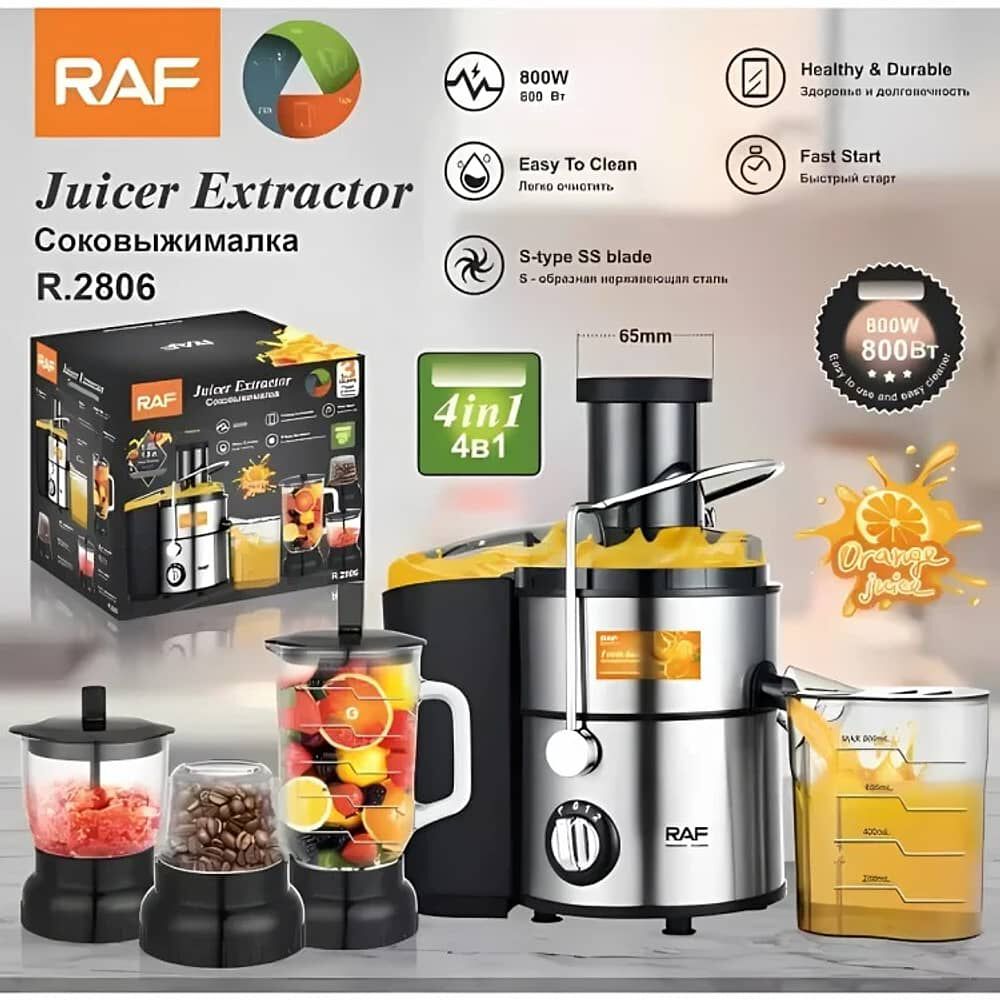 Extractor De Exprimidor Raf 4 En 1 Raf R2806 image number 2.0