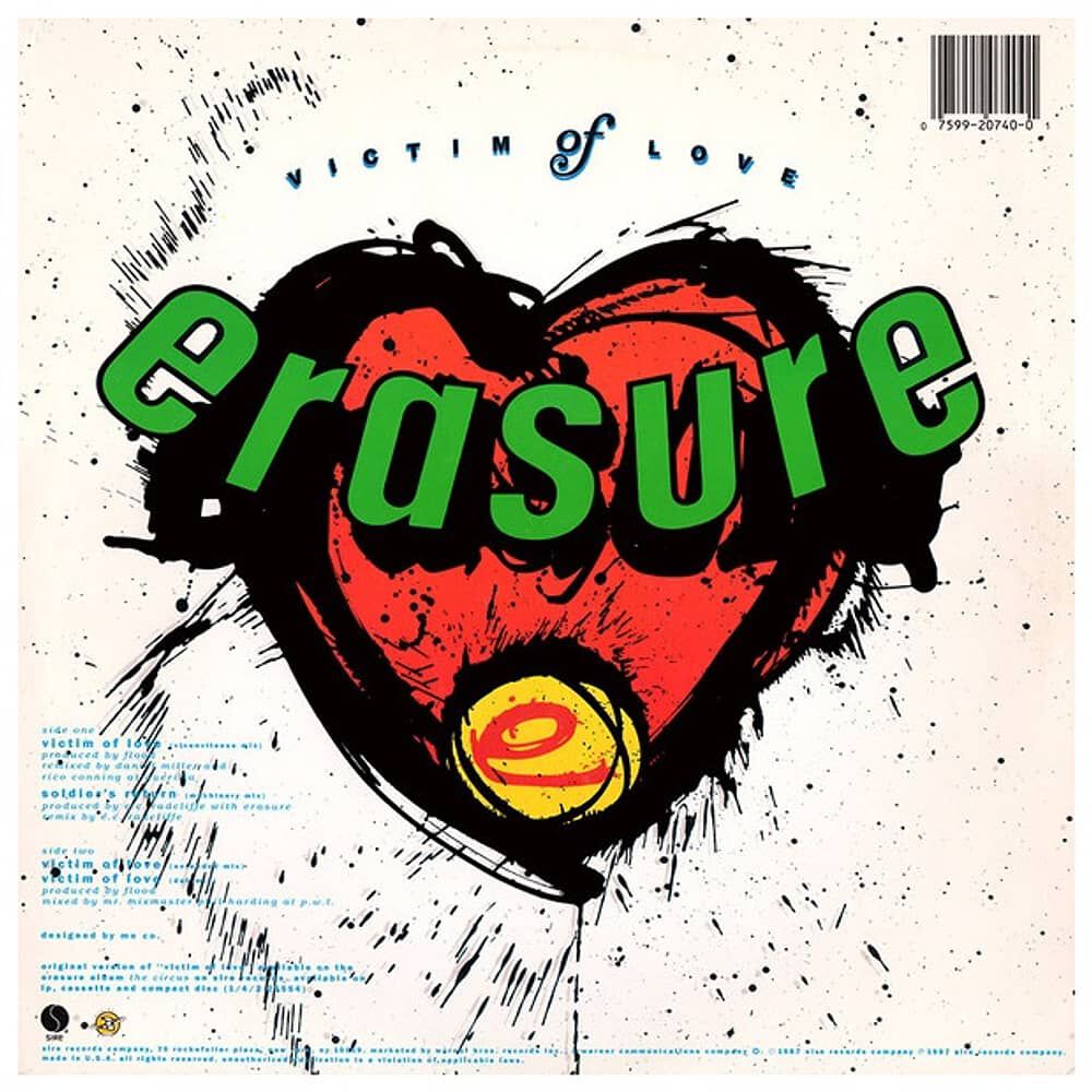 Erasure - Victims Of Love | 12" Maxi Single Usado image number 1.0