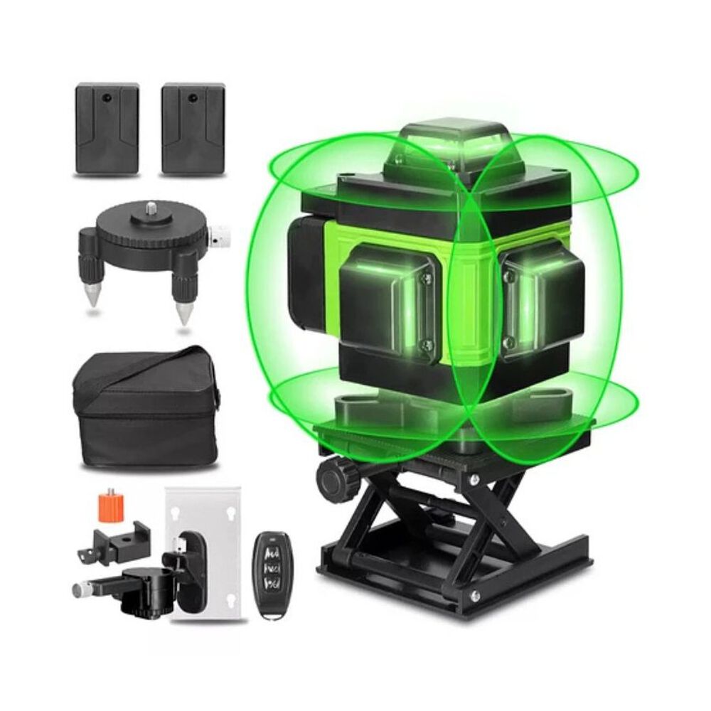 Nivel L&aacute;ser Multifuncion 16 L&iacute;neas Profesional Tr&iacute;pode Base image number 1.0