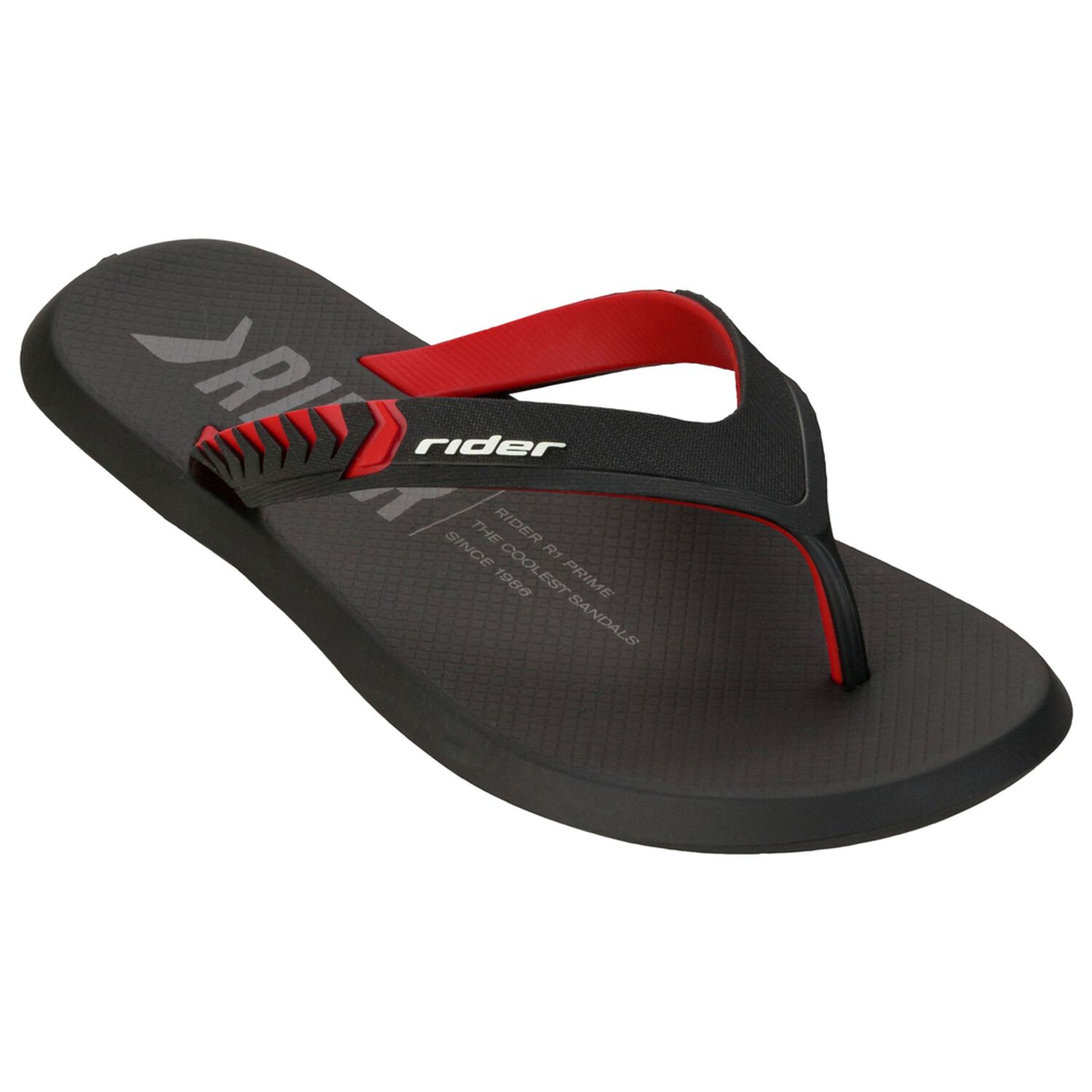 Sandalia Hombre Negro/rojo R1 Prime Rider image number 1.0