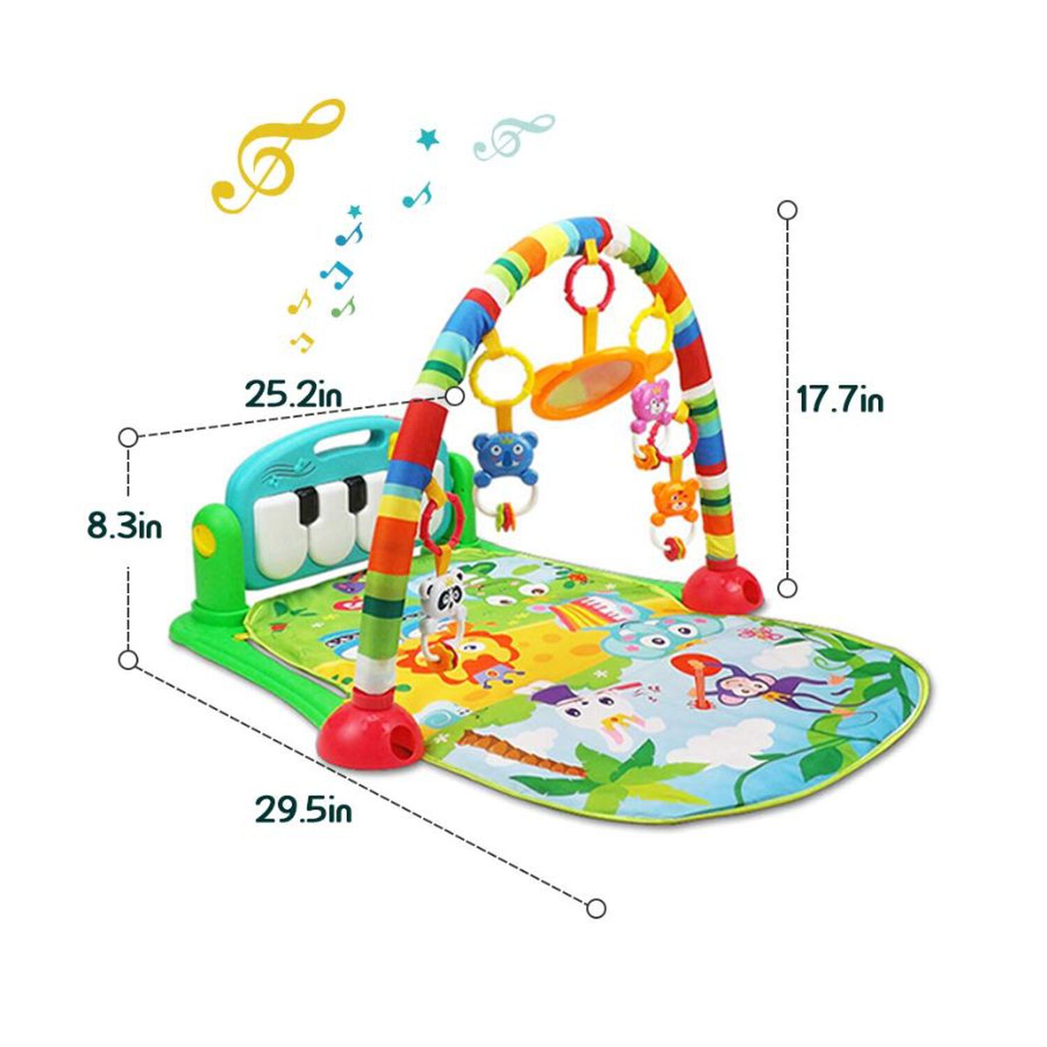Gimnasio De Beb&eacute; Alfombra Infantil Musical image number 1.0