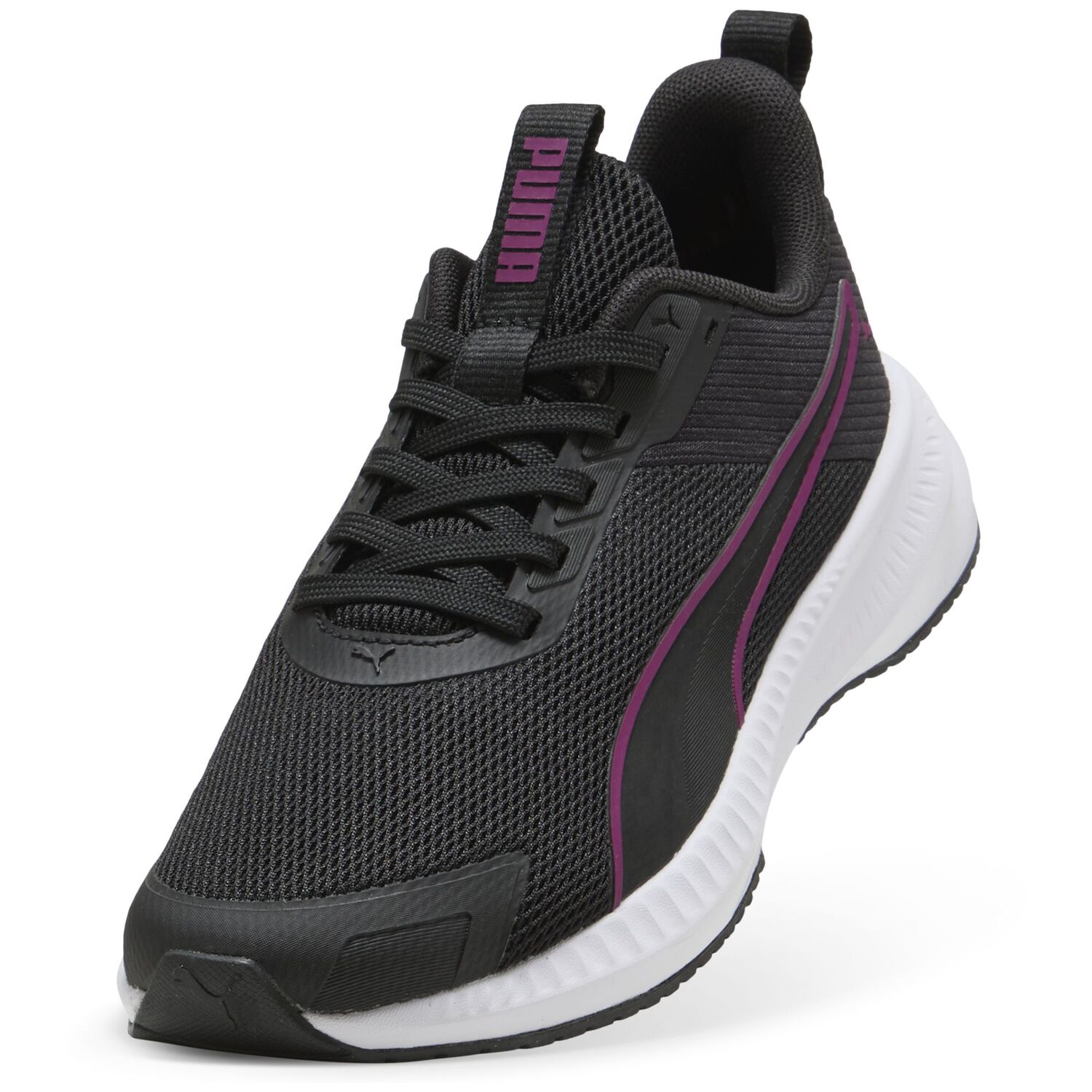 Zapatilla Running Puma Flyer Lite 4 Wns Mujer Negro image number 4.0