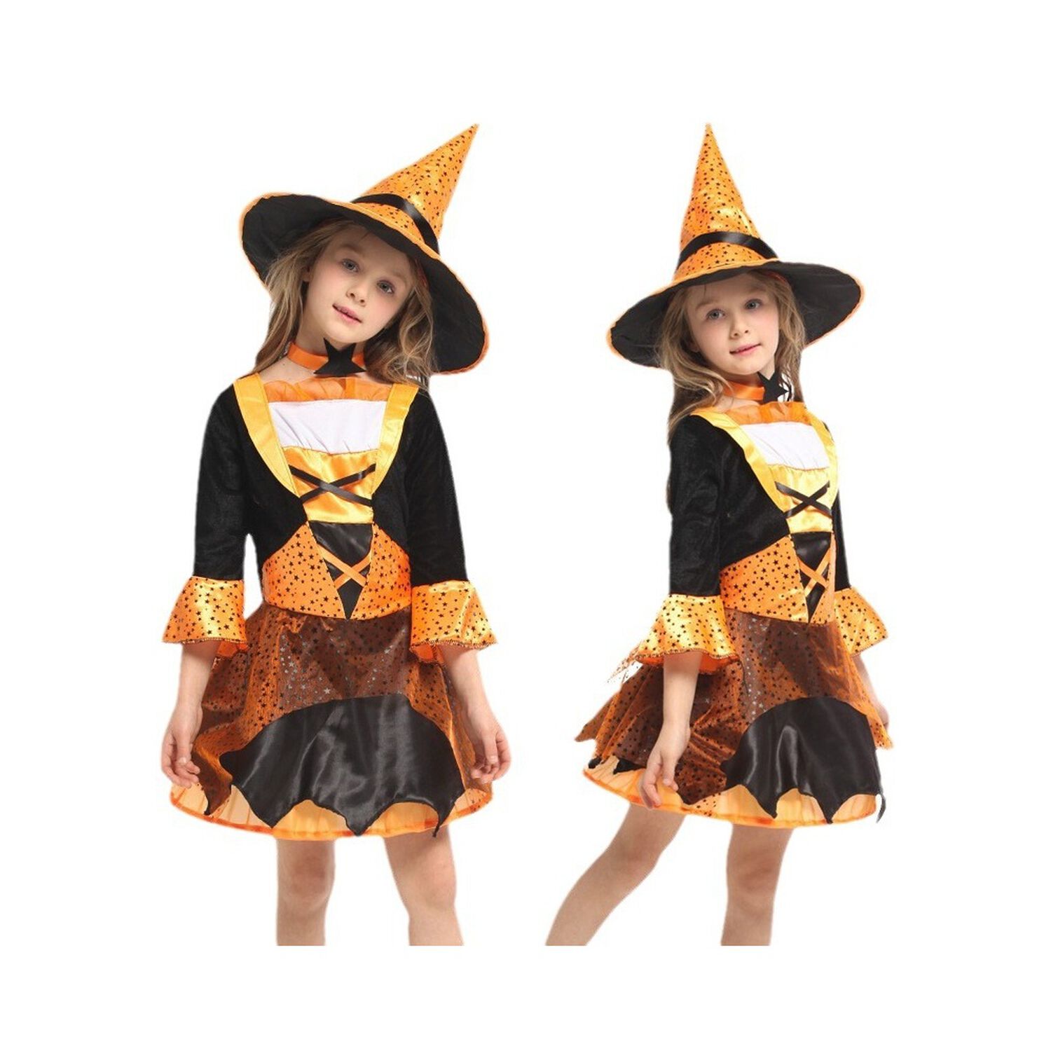 Disfraz Infantil Cosplay Bruja Calabaza image number 2.0