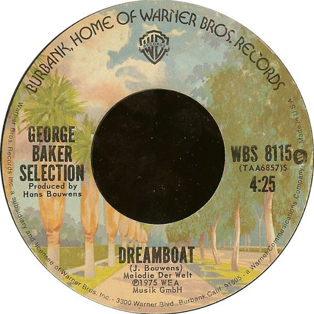George Baker Selection - Paloma Blanca | 7" Single Vinilo Usado image number 1.0