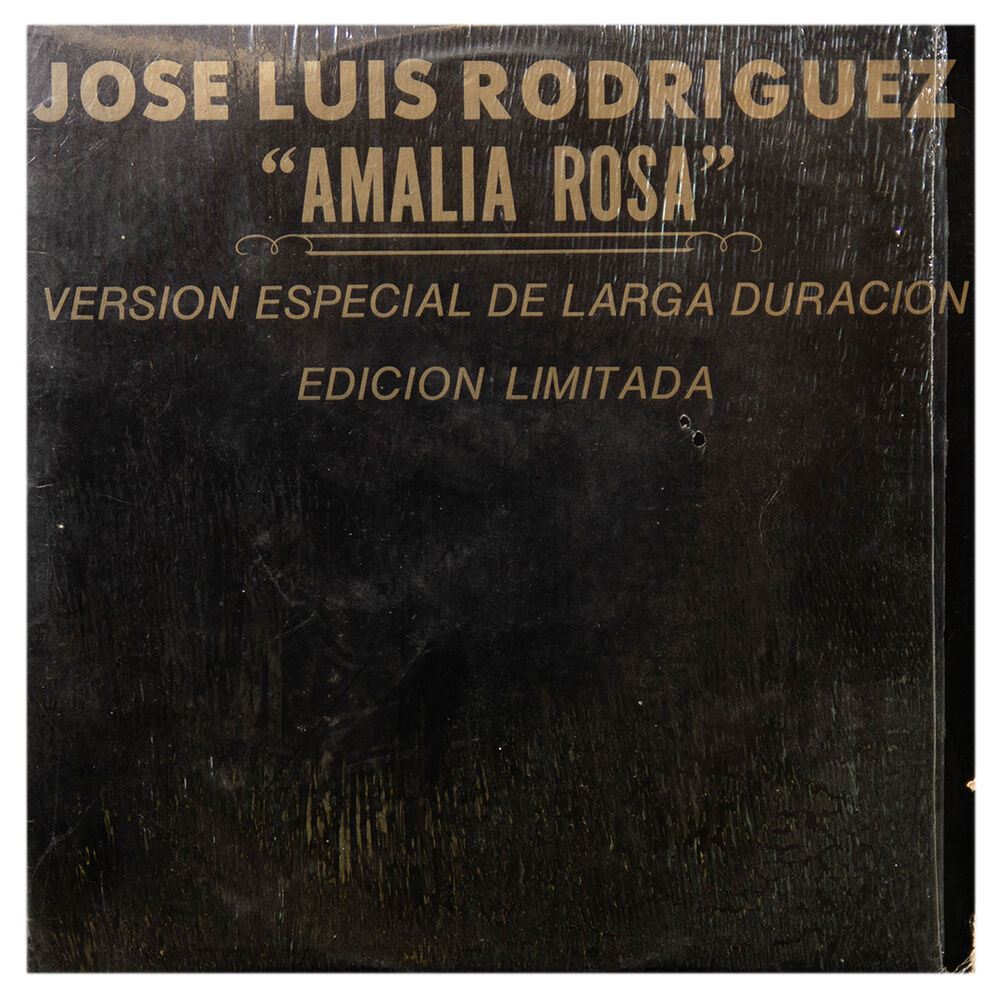 Jose Luis Rodriguez - Amalia Rosa | 12" Maxi Single Usado image number 0.0
