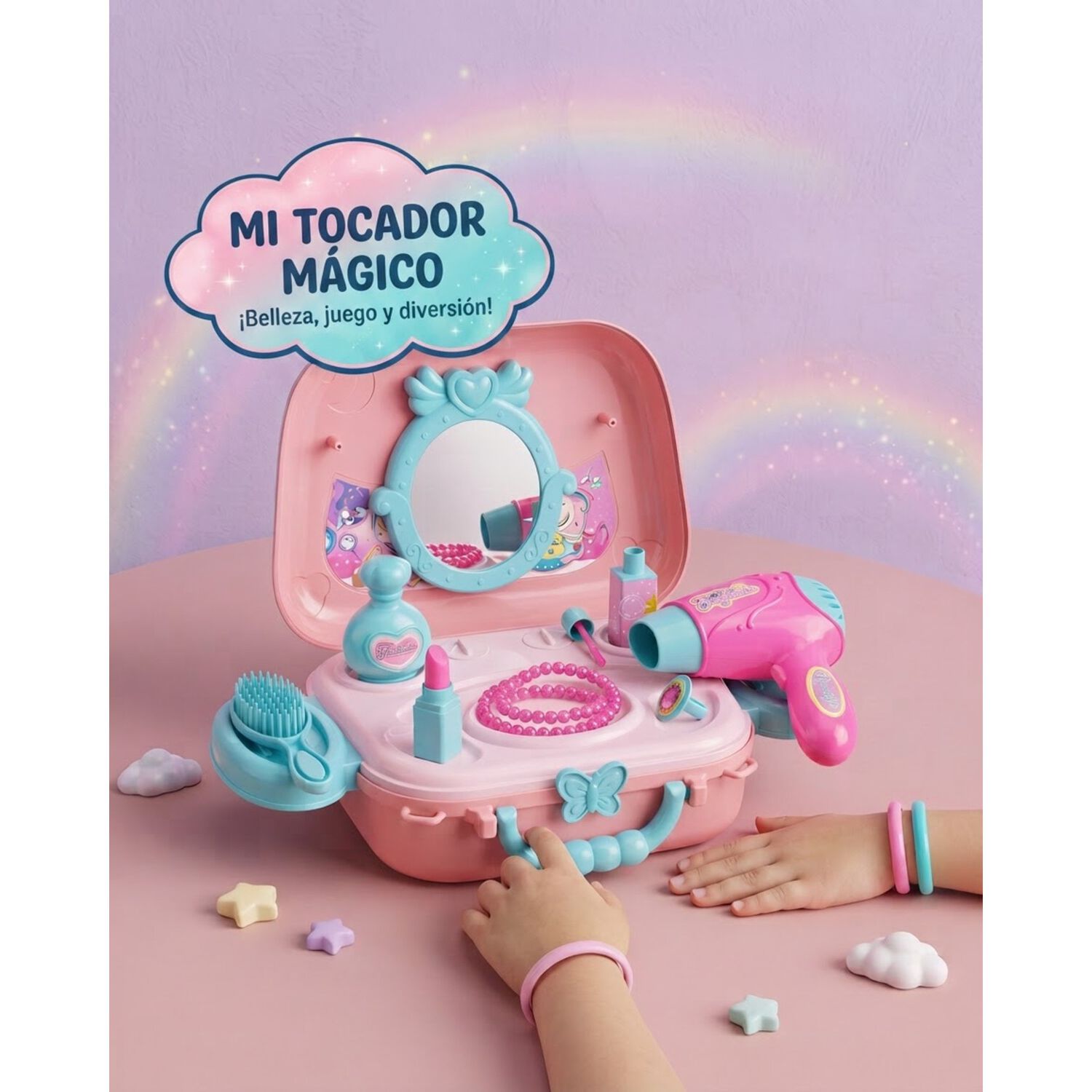 Juguete Kit Belleza Unicornio Para Ni&ntilde;as image number 3.0