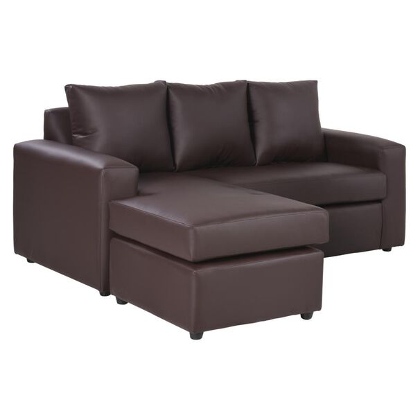 Sof&aacute; Seccional Bodevir Bi-l  + 2 Poufs / 3 Cuerpos