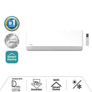 Aire Acondicionado Split Midea Breezeless18k / 18000 BTU