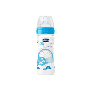 Mamadera Well Being 250ml 2m+ Celeste
