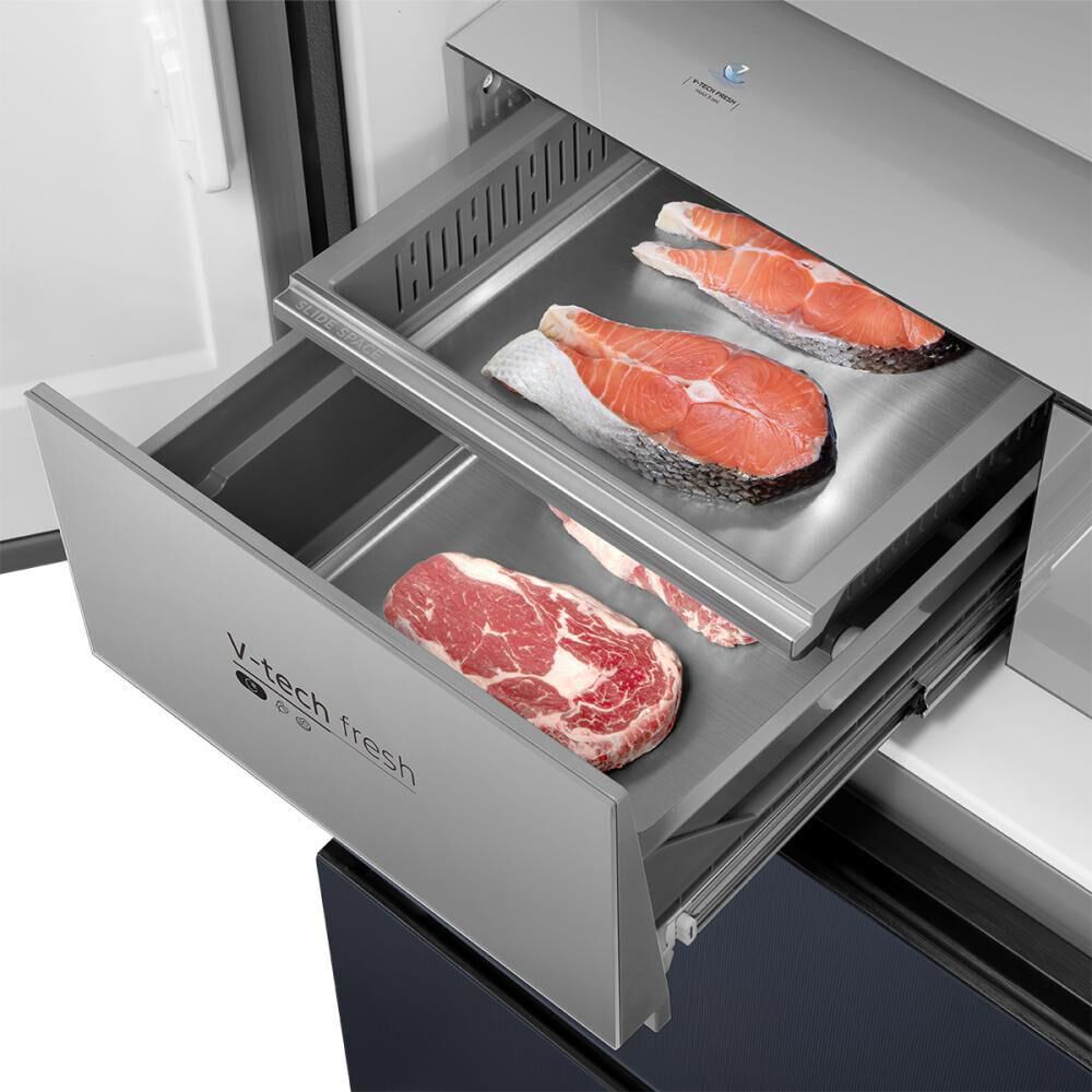 Refrigerador PERFECT FIT French Door Midea MDRFD705BIE70 / No Frost / 526 Litros / D image number 9.0