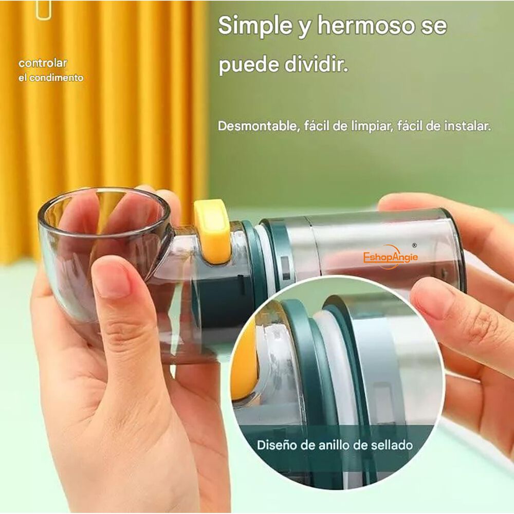 Botella Dispensador Sal Especias Cocina 250ml Cuantitativa image number 3.0