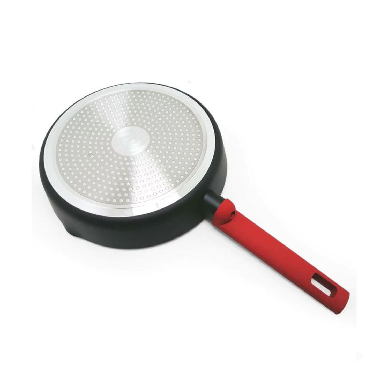 Sart&eacute;n De Aluminio Antiadherente Mango Rojo Cocina image number 5.0
