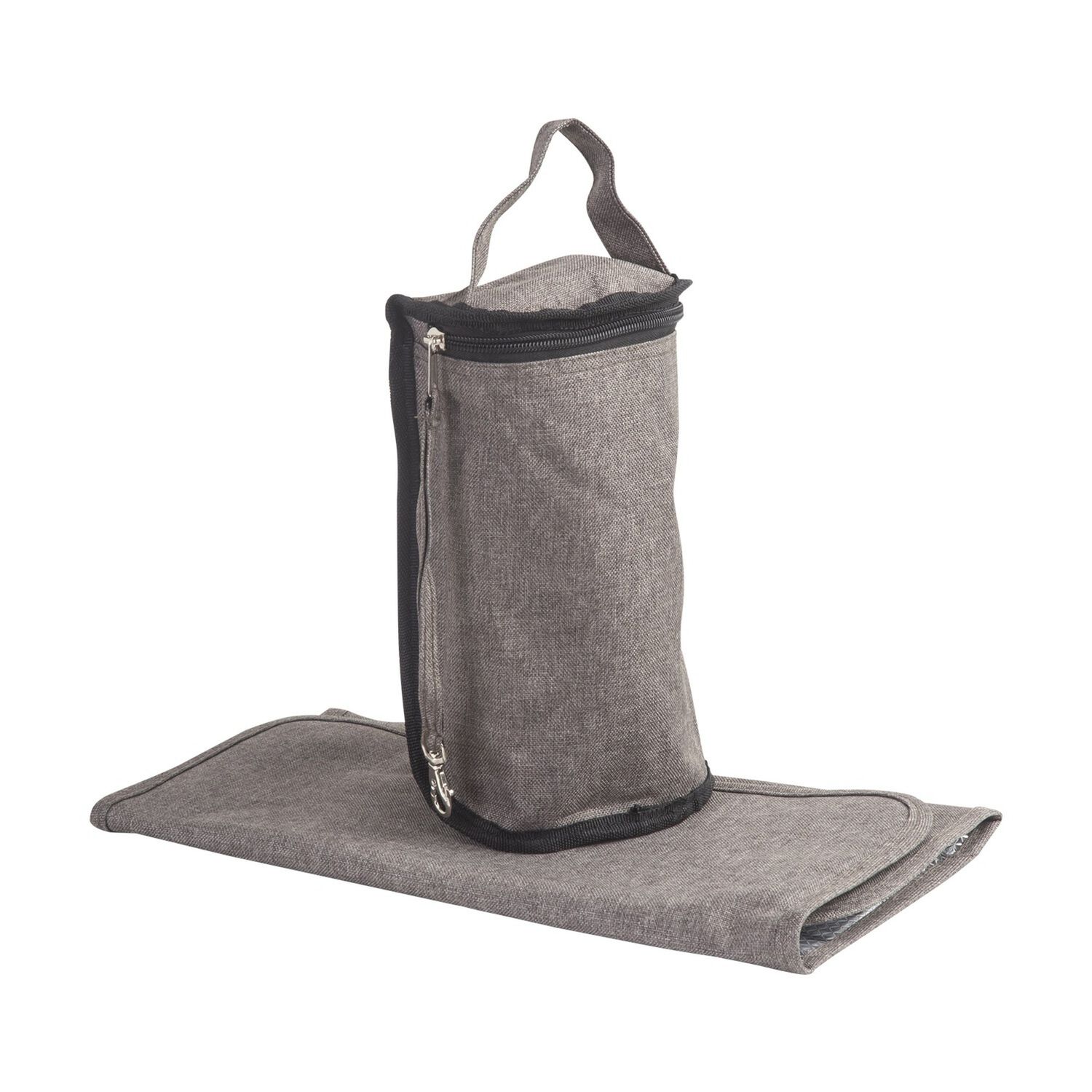 Bolso Maternal Mudador Pa&ntilde;alera Bebesit Melange - Gris image number 3.0