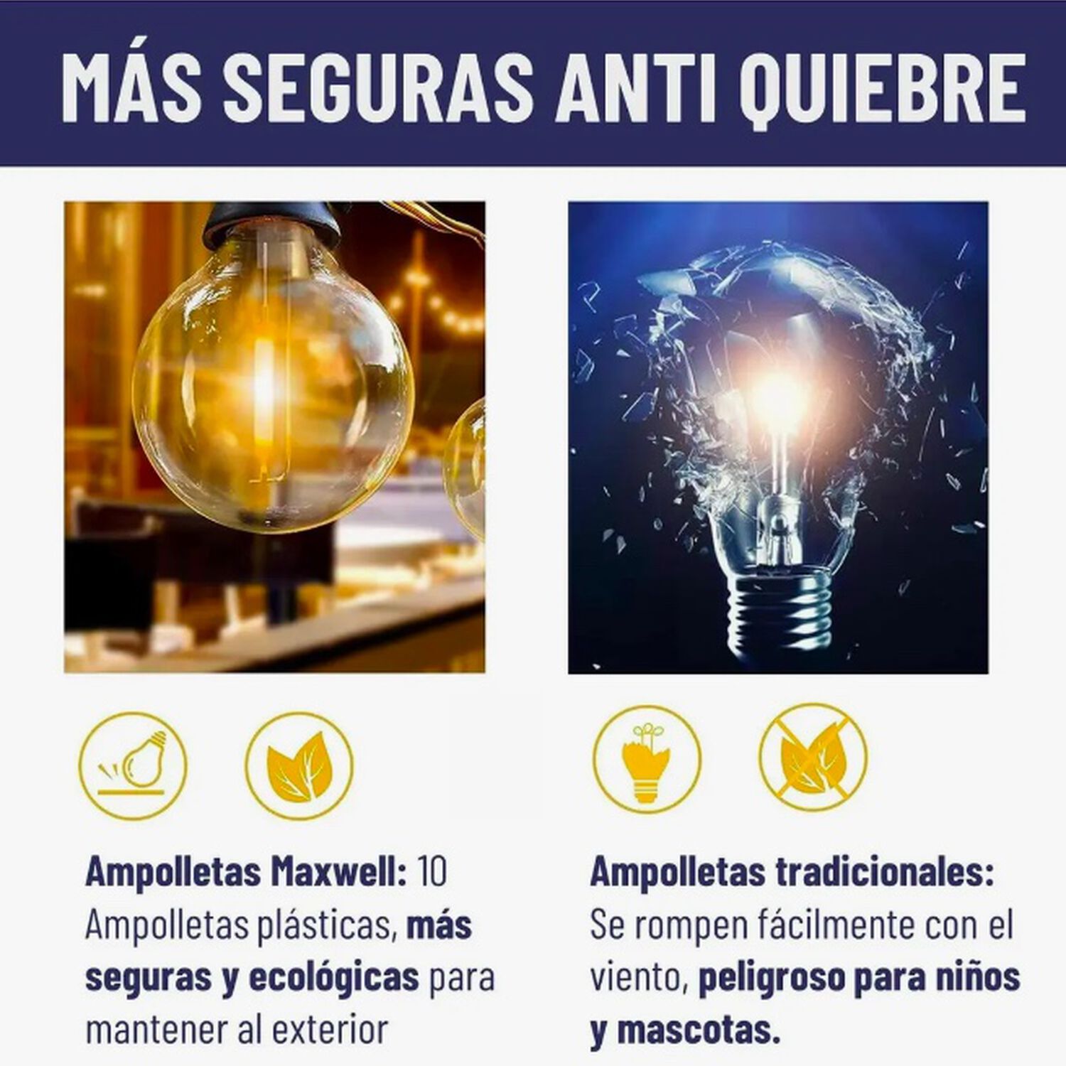 Guirnalda Luces Led Colores 10 Mts image number 4.0