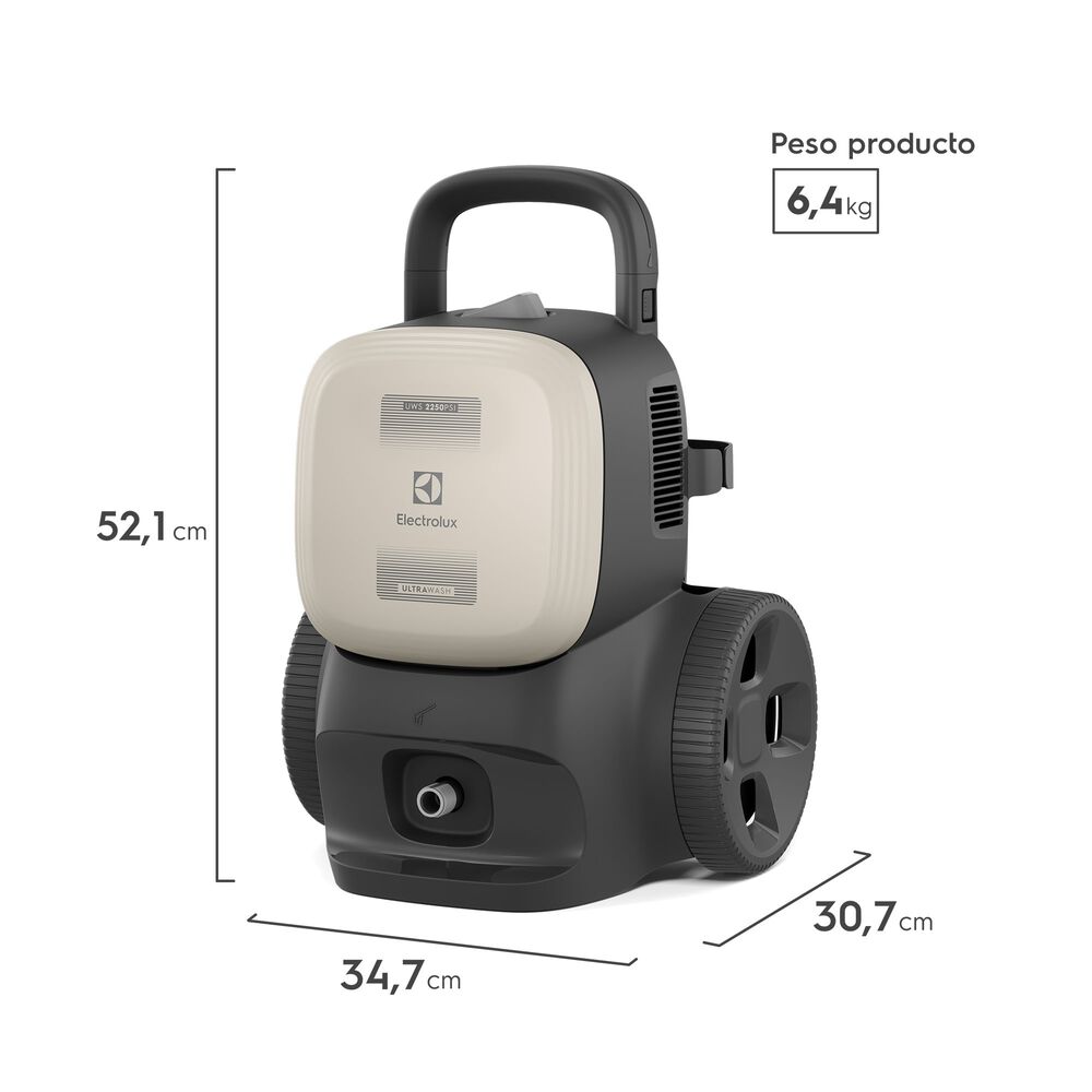 Hidrolavadora Electrolux 1800w Efficient Ultrawash Uws2250 image number 4.0