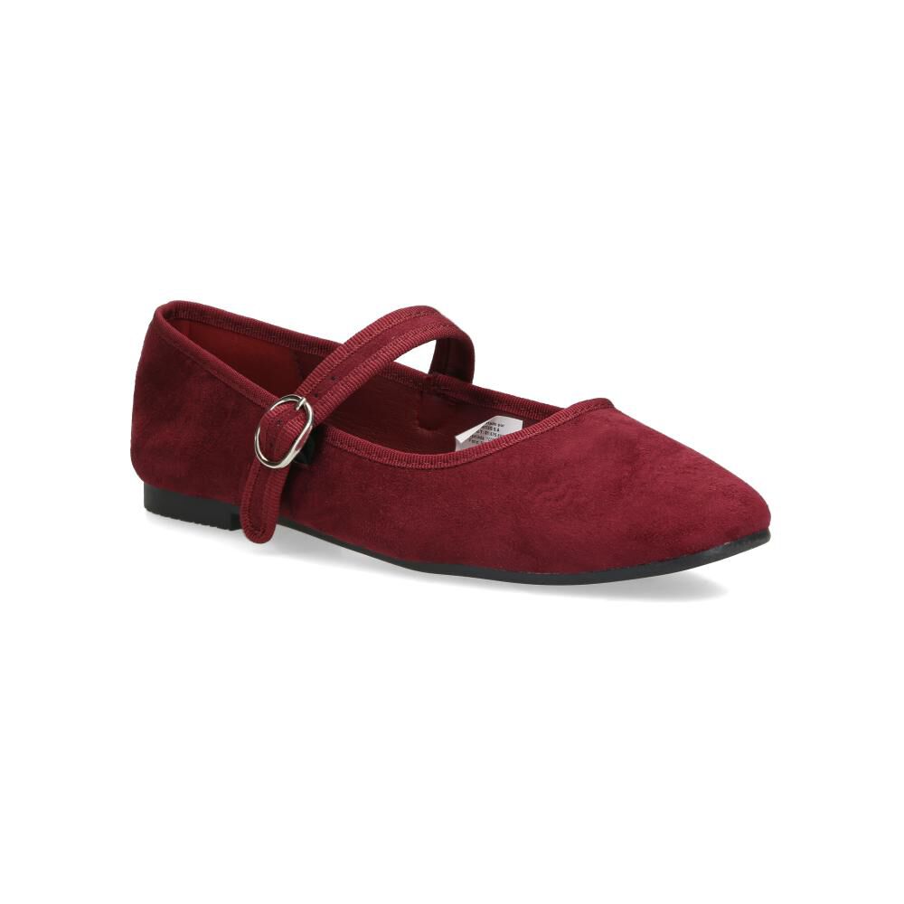 Zapato Casual Mujer Freedom Burgundy image number 0.0