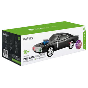 Parlante Bluetooth Dise&ntilde;o Autom&oacute;vil 1970 Color Negro - Ps