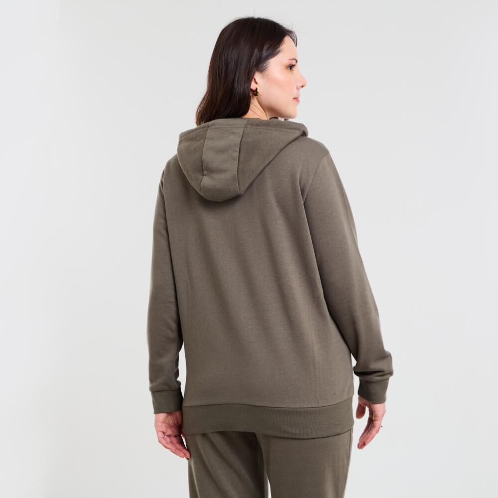 Polerón Básico Regular Cuello Redondo Con Capucha Mujer Sexy Large image number 3.0