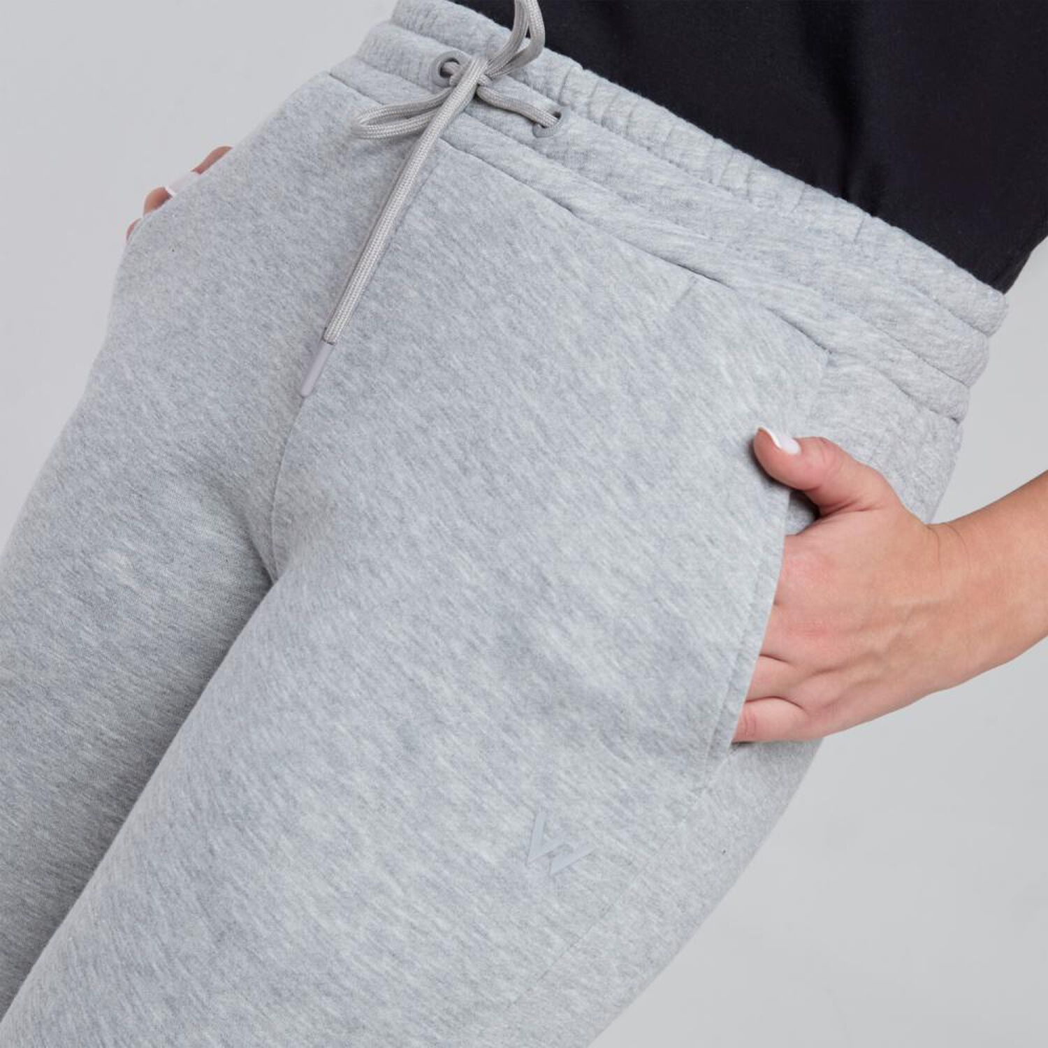Pantal&oacute;n De Buzo Deportivo Slim Tiro Alto Regular Mujer Wetland image number 4.0