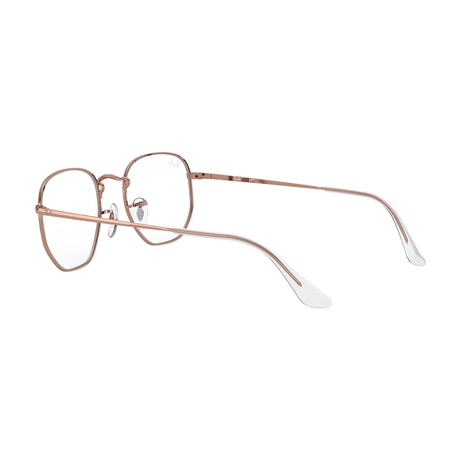 Lentes &Oacute;pticos Hexagonal Rosado Ray-ban Optical image number 4.0