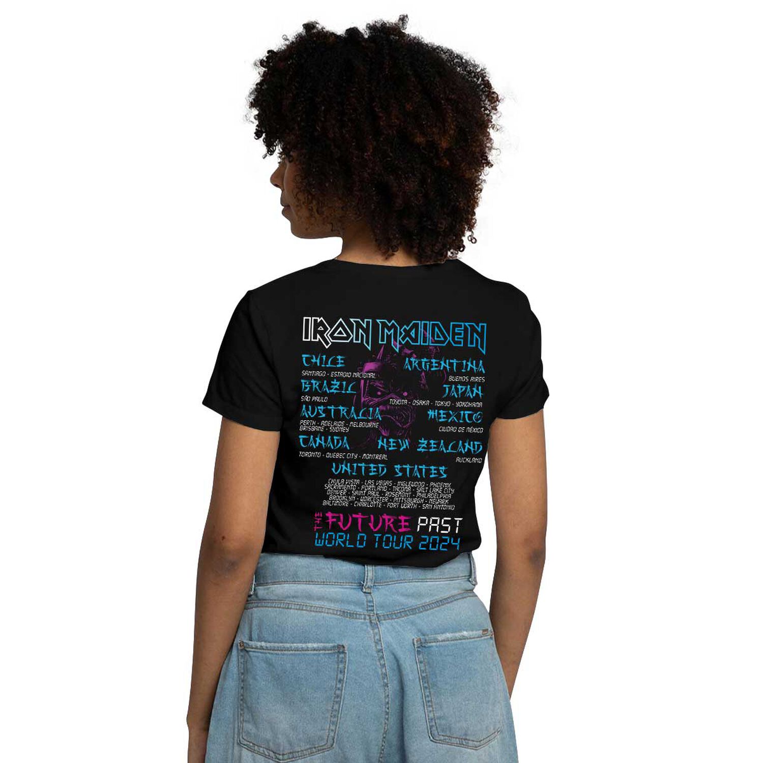 Polera Iron Maiden Future Past 2024 image number 1.0
