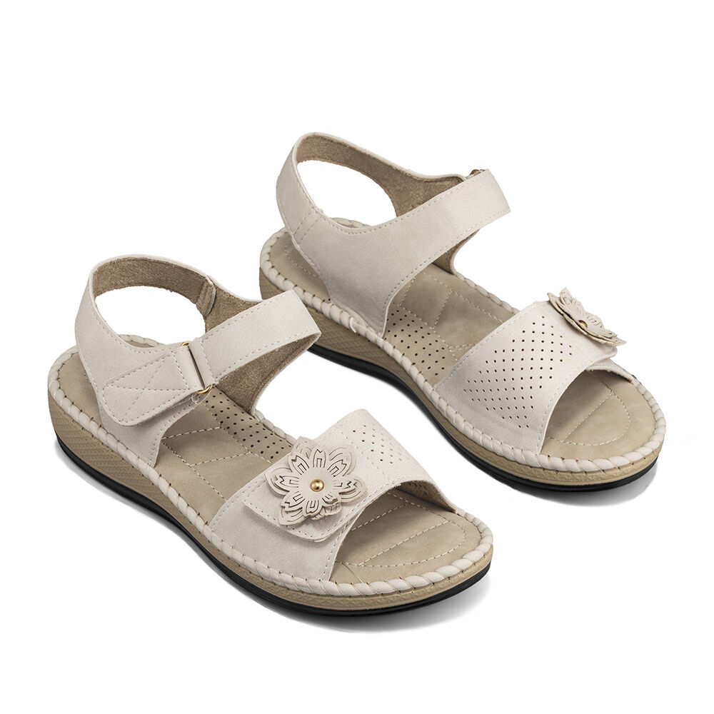 Sandalia Tacon Cu&ntilde;a Casual Soft Mujer Weide Js78 image number 5.0